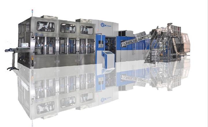 1500BPH Blowing Filing Capping Machine
